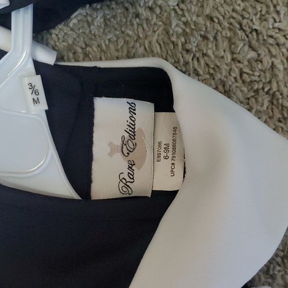 Rare Editions Kids Formal Church Sets - Yellow, Navy, Pink - Picture 2 of 7